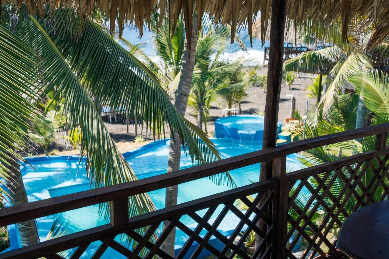 Marbella Eco Lodge Monterrico Bagian luar foto