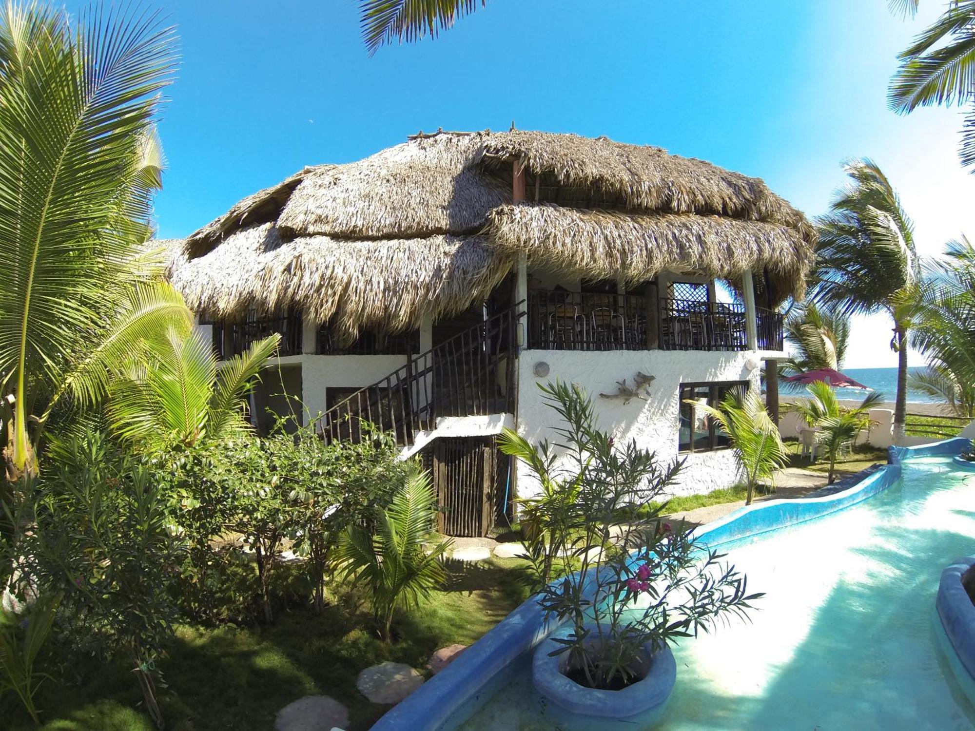 Marbella Eco Lodge Monterrico Bagian luar foto
