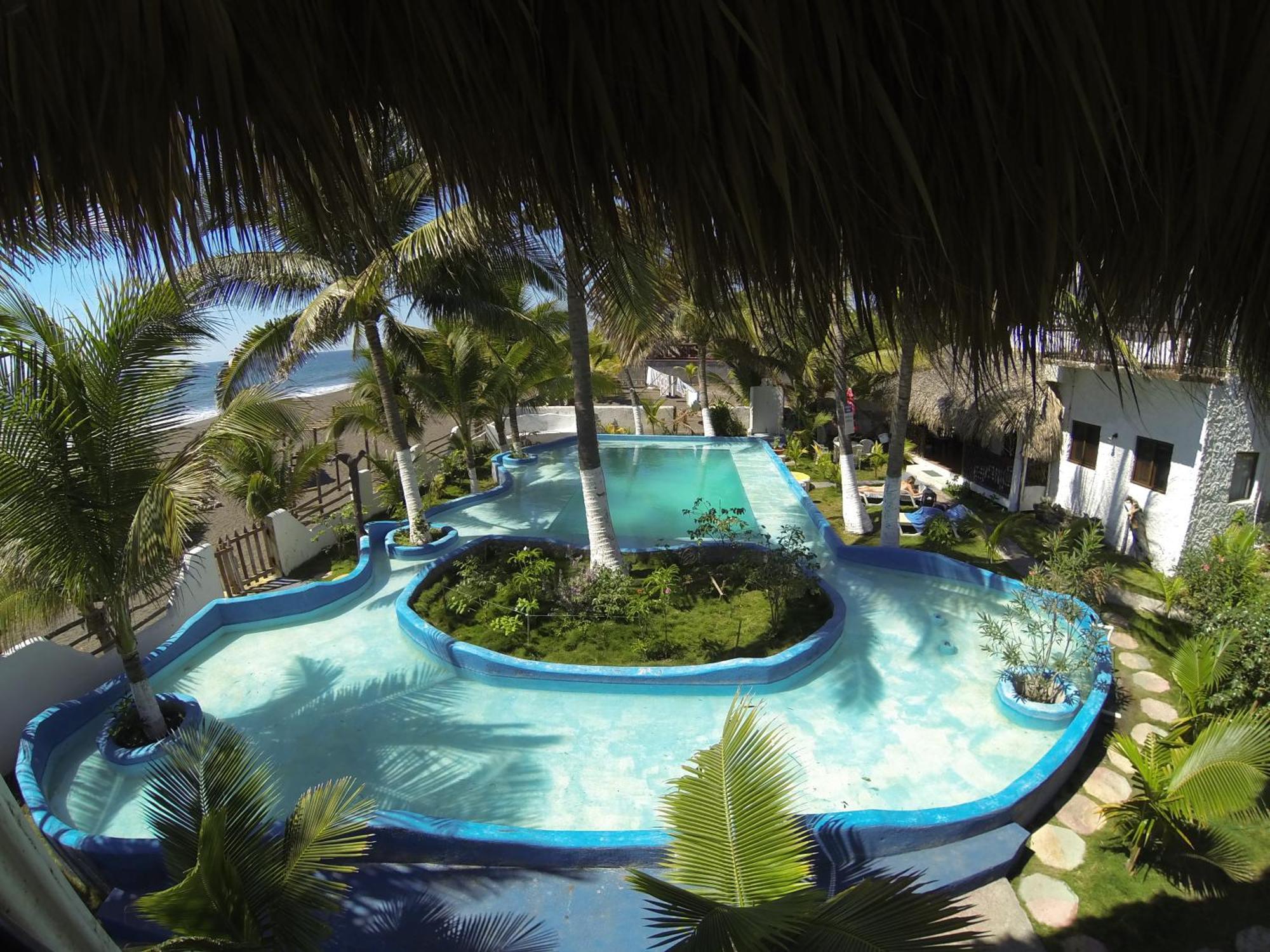 Marbella Eco Lodge Monterrico Bagian luar foto